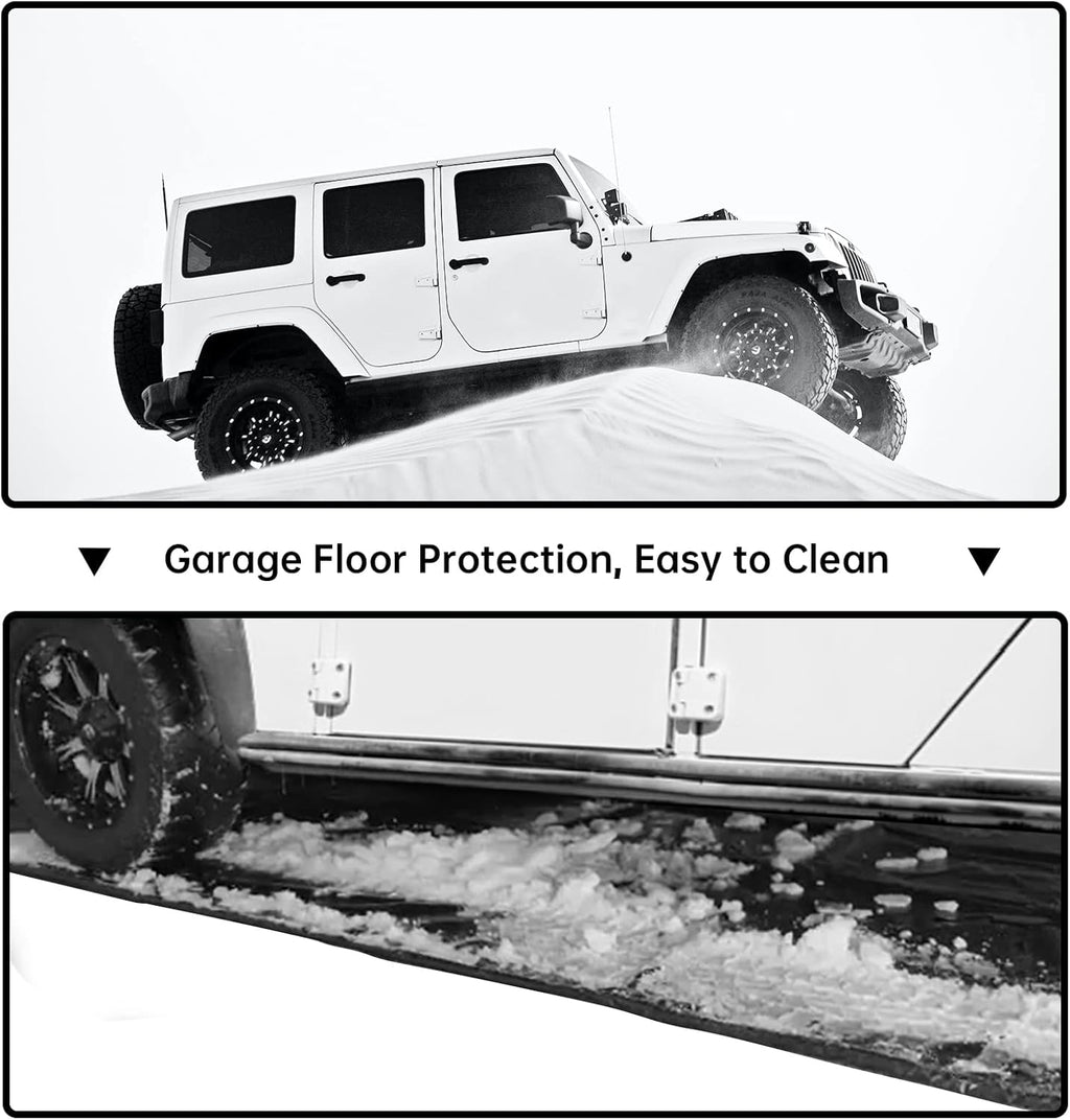 Garage Floor Mat 7'9x18' Containment Mat Z852103