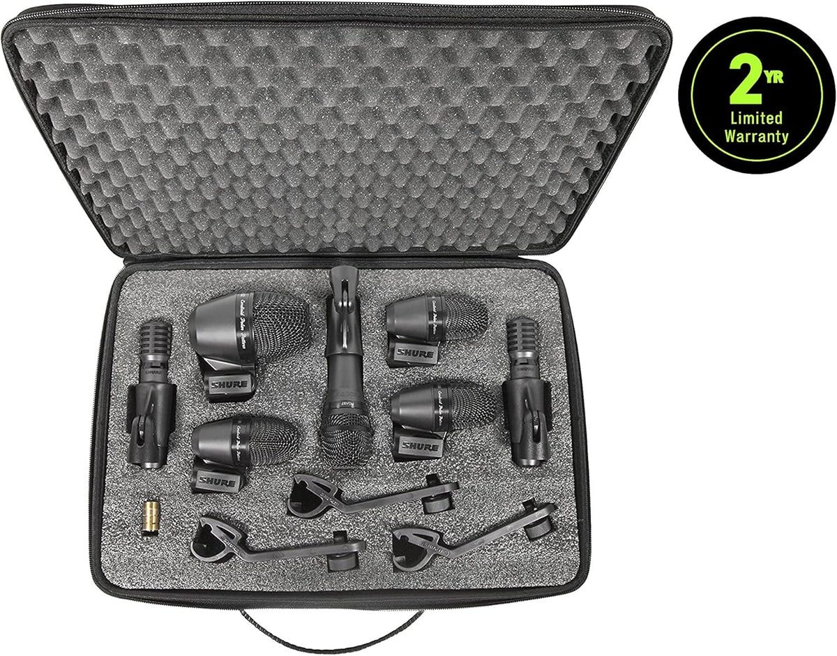 7-Piece Drum Mic Kit with Case Q33819