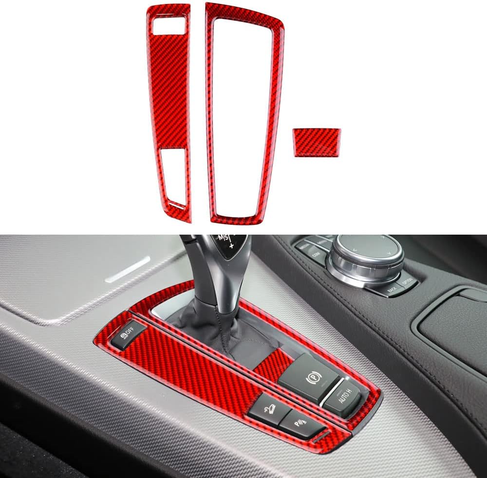 Carbon Fiber Car Gear Shift Panel Cover Trim S984109