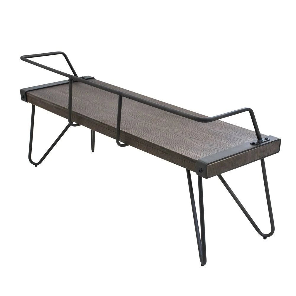 Industrial Dining Entryway Bench X134