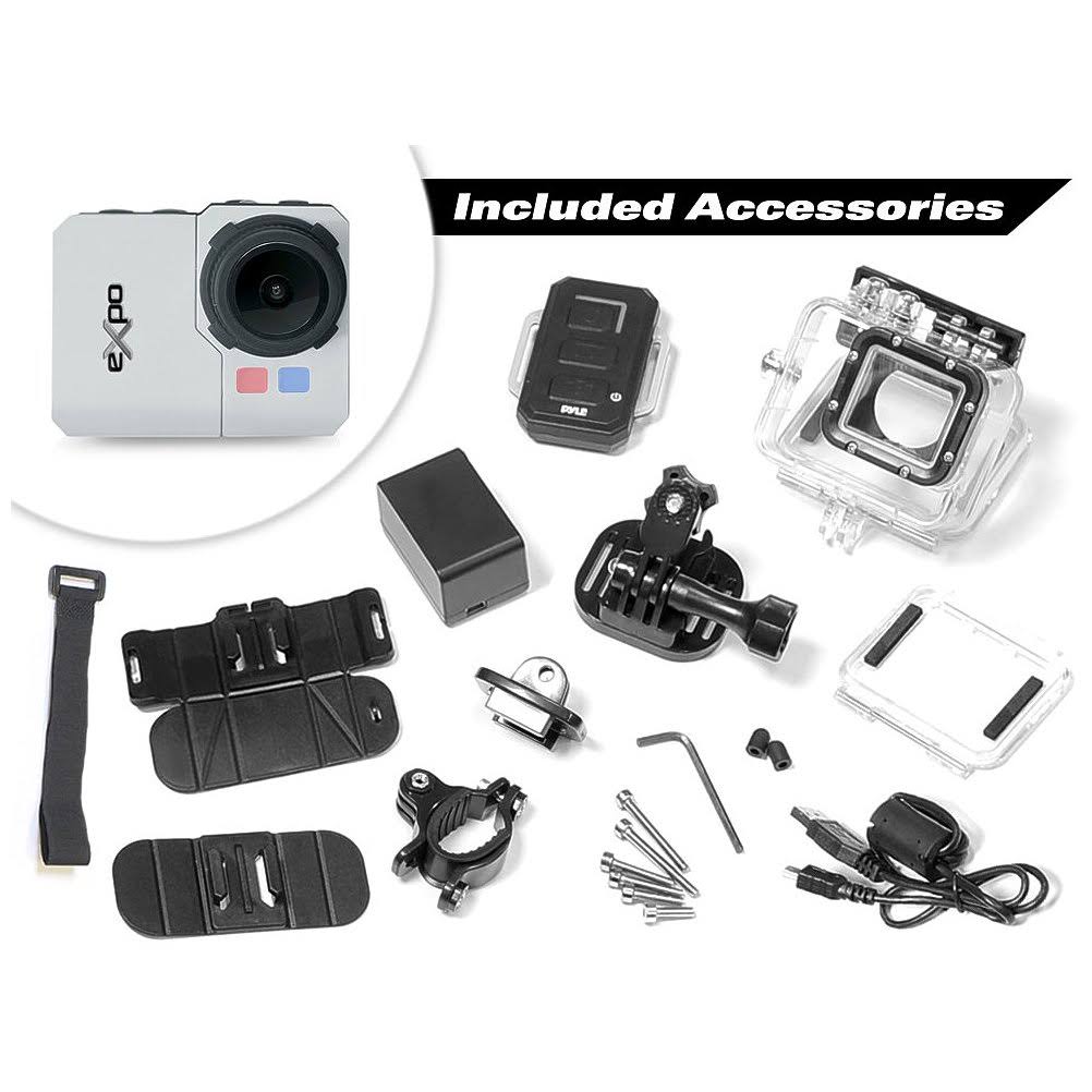 Hi-Res Action Cam with Full HD 1080p Video P6537