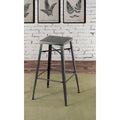 Grey Metal Barstools Set of 2 K6622