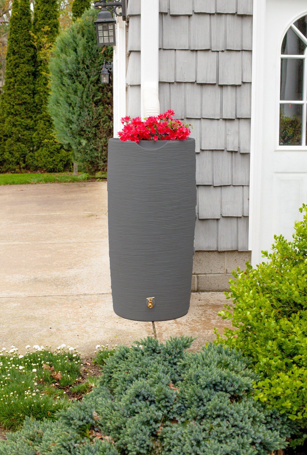 50 Gal Stone Rain Saver - Black H88955