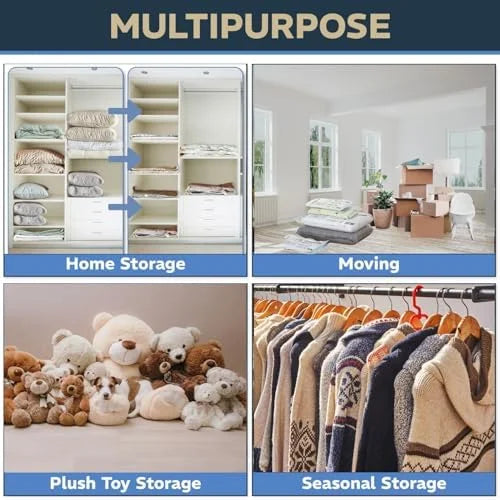 8 Pack XXL Jumbo Vacuum Storage Bags Z656662