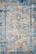 Blue 9'3 x 13'3 Rug P9848