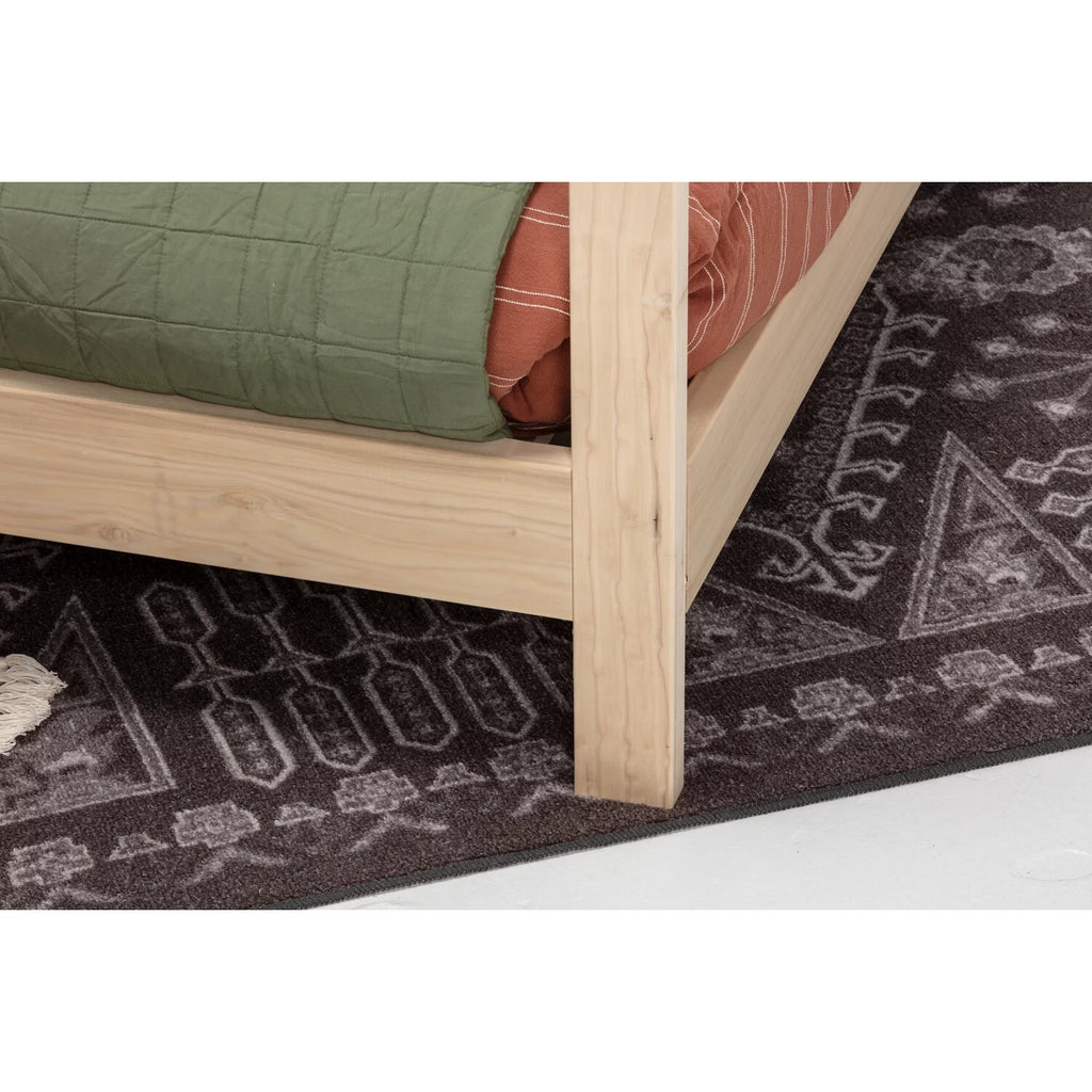 Full Size House Bed with Raised Base F9142