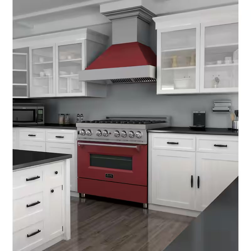 6 Burner Dual Fuel Range with Stainless Steel F836091