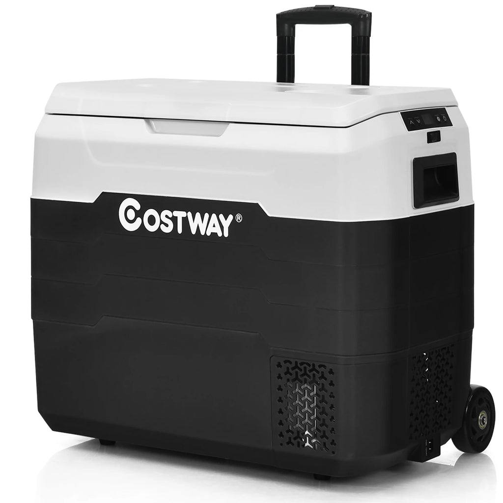 Portable Dual-Zone Car Refrigerator White F925