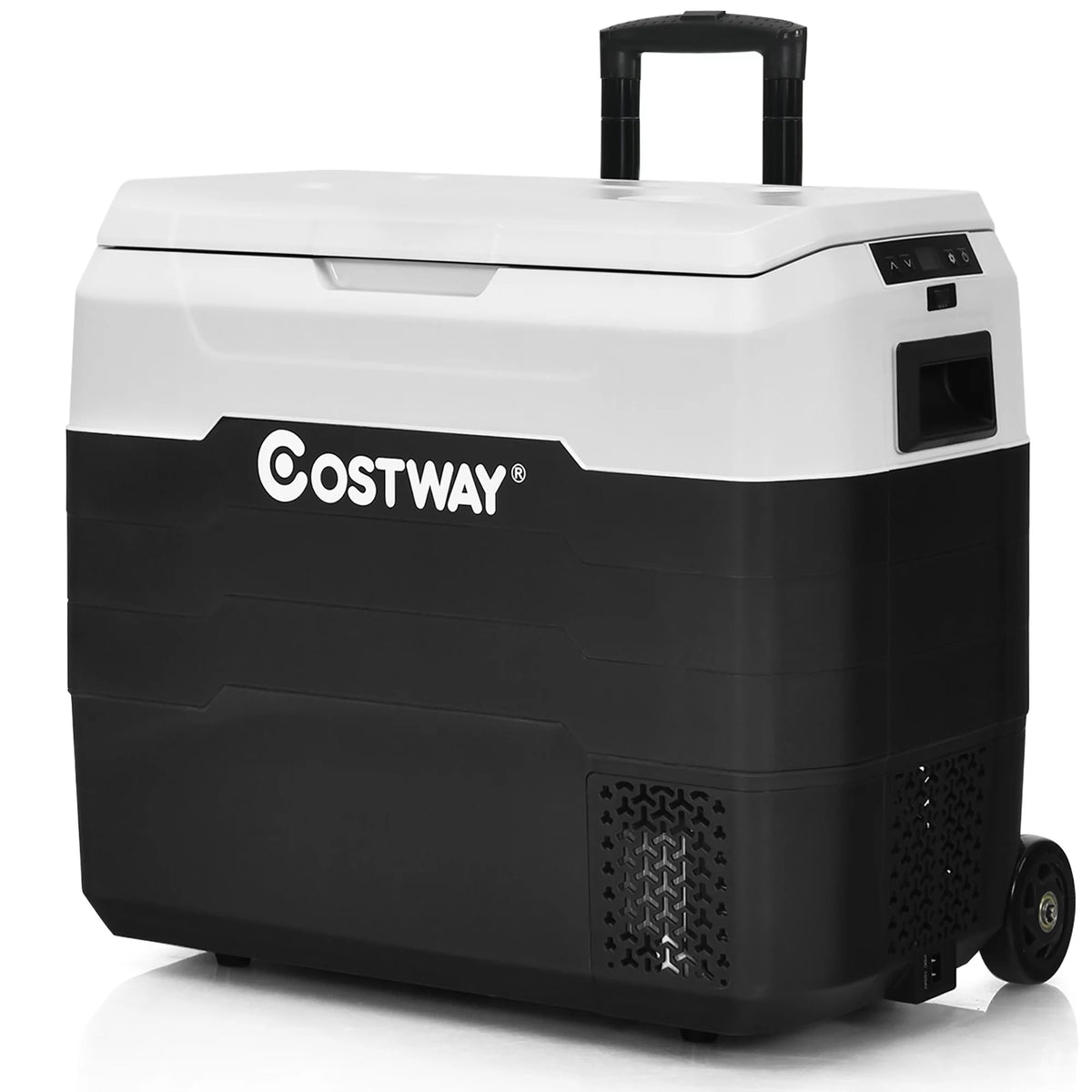 Portable Dual-Zone Car Refrigerator White F925