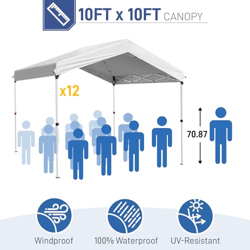 10x20ft Pop Up Canopy Tent with Carry Bag P278
