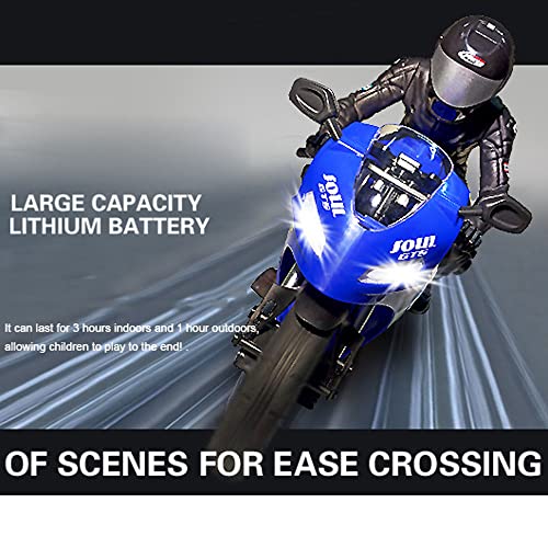 Remote Control Motorcycle 1/6 Scale Self Balancing D6433