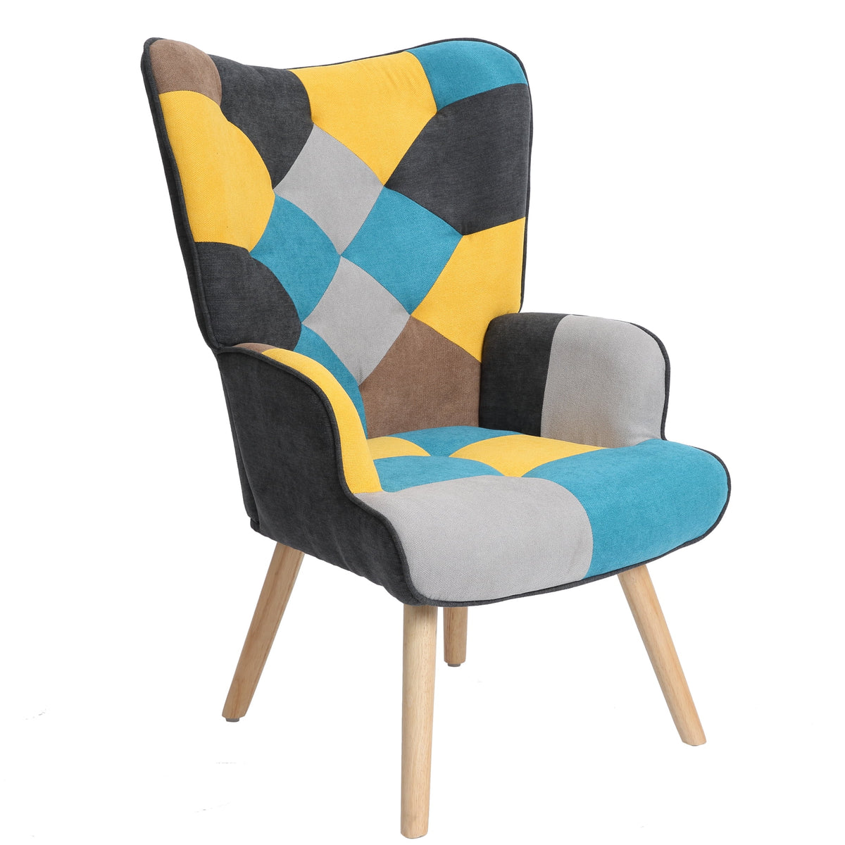 Accent Chair with Ottoman L66393