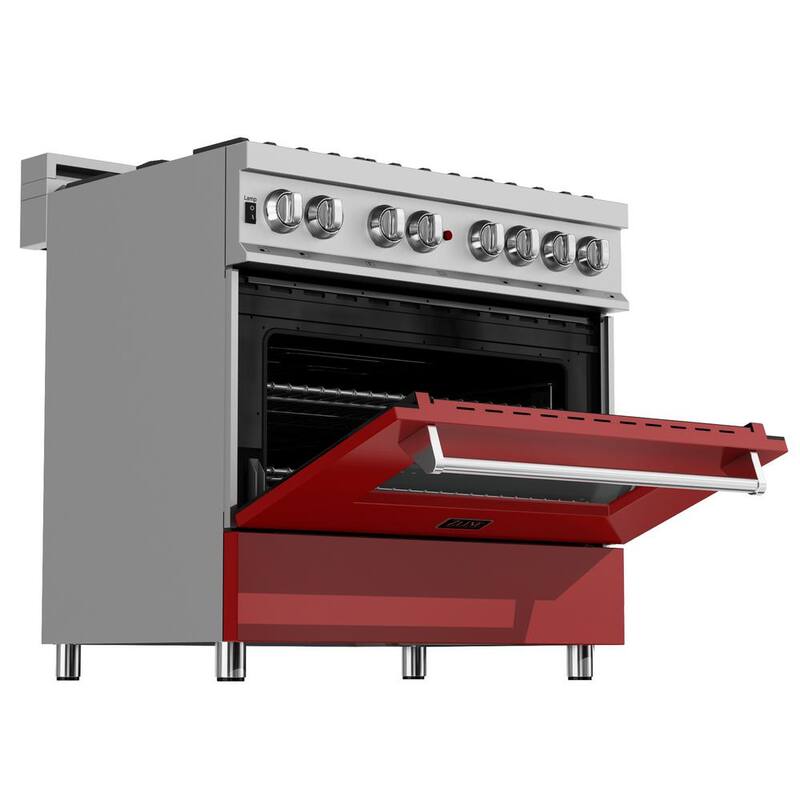 6 Burner Dual Fuel Range with Stainless Steel F836091