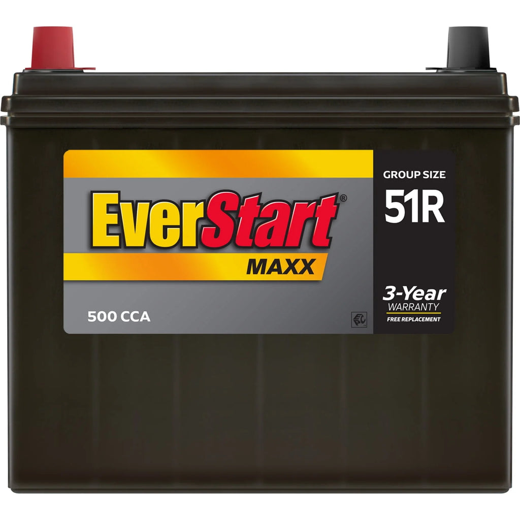 Lead Acid Automotive Battery Group Size 51R 12 Volt 500 CCA N60569