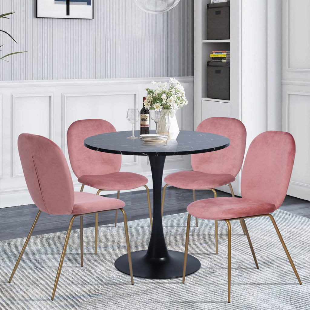 Velvet Dining Chair Set of 2 K2502