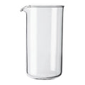 Spare Glass Carafe for French Press Coffee Maker, 12 Oz., Clear L683974