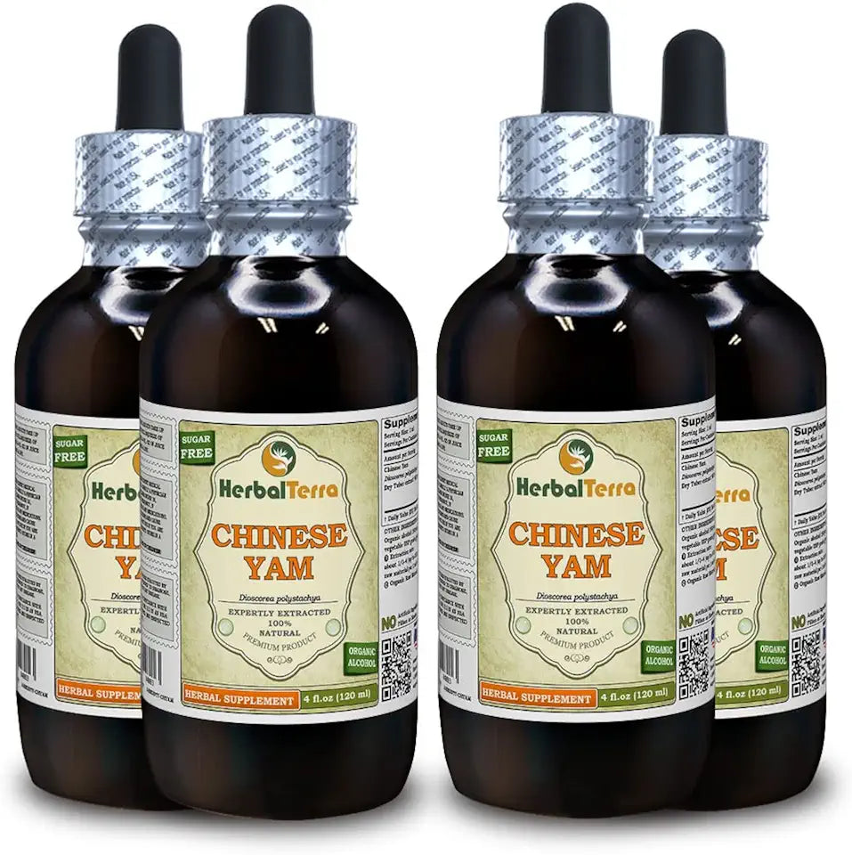 Chinese Yam Dried Tuber Liquid Extract 4x4 oz U661100