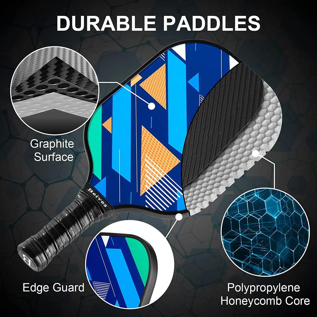 Carbon Fiber Graphite Pickleball Paddles F8805