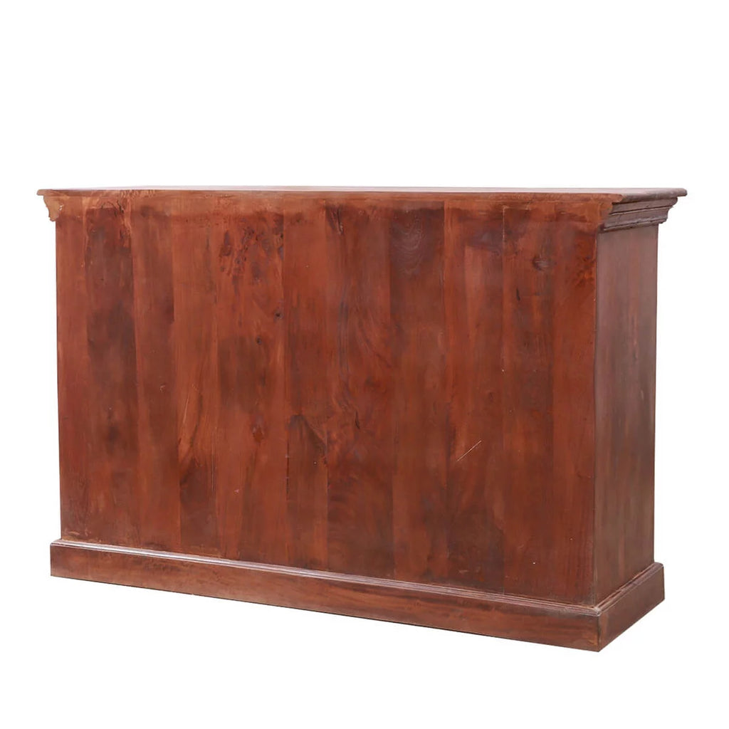 Handcrafted 2-Tone Mango Wood 3-door Sideboard Cabinet U7631