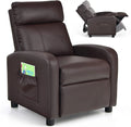 Adjustable PU Leather Kids Recliner with Footrest Y35183