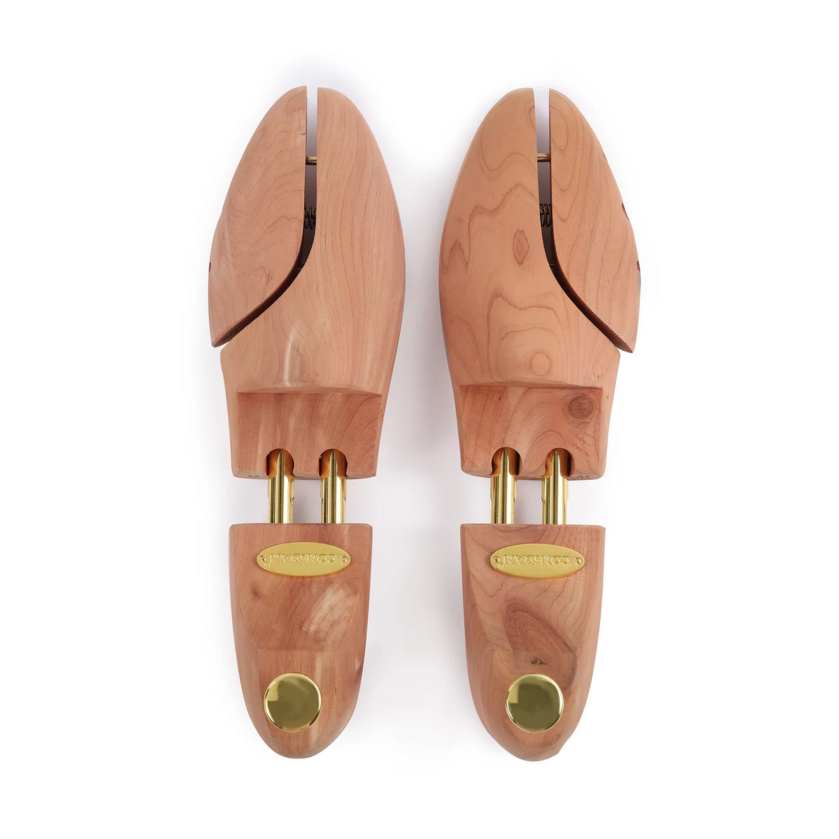 Cedar Wood Adjustable Shoe Trees, 2 Pairs I595631