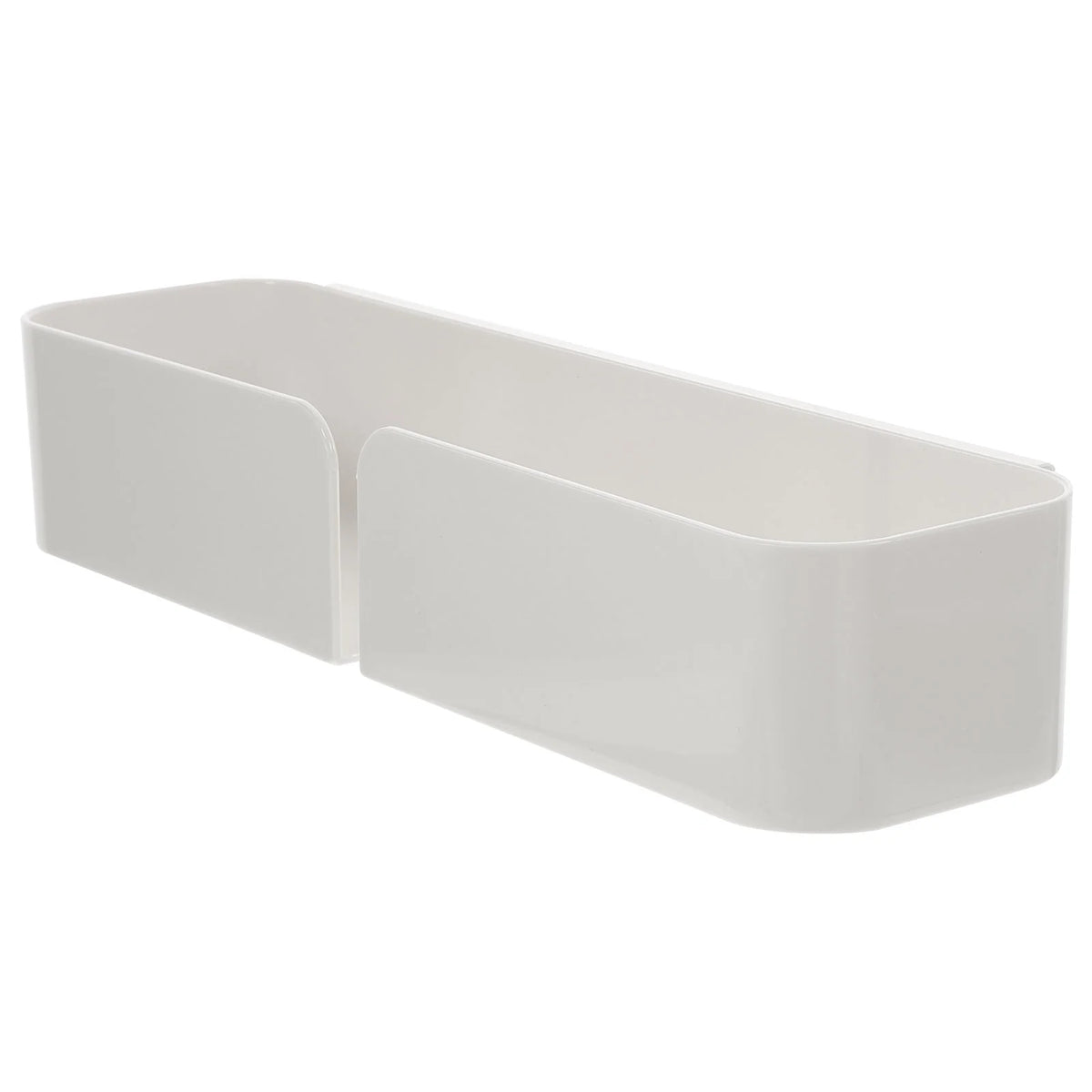 Wicker Bead Desktop Storage Box White X424523