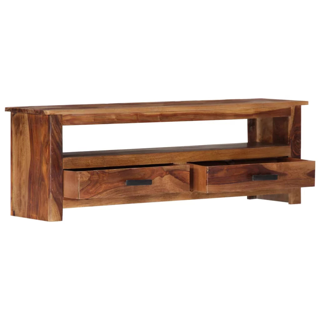 Solid Sheesham Wood TV Cabinet Z74871