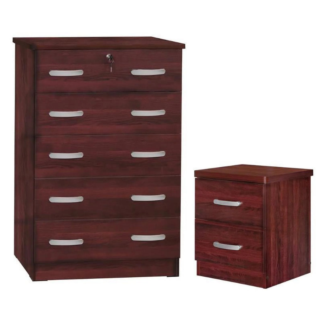 Mahogany Dresser & Nightstand Set X65237