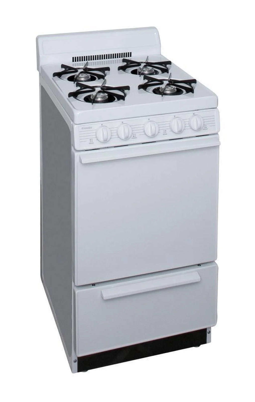 20" Free Standing Gas Range White M112028