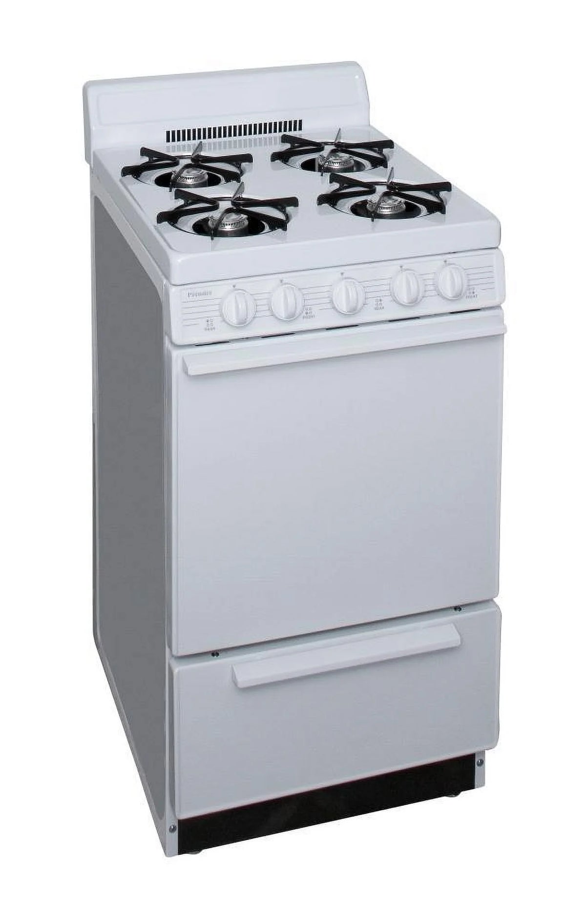 20" Free Standing Gas Range White M112028