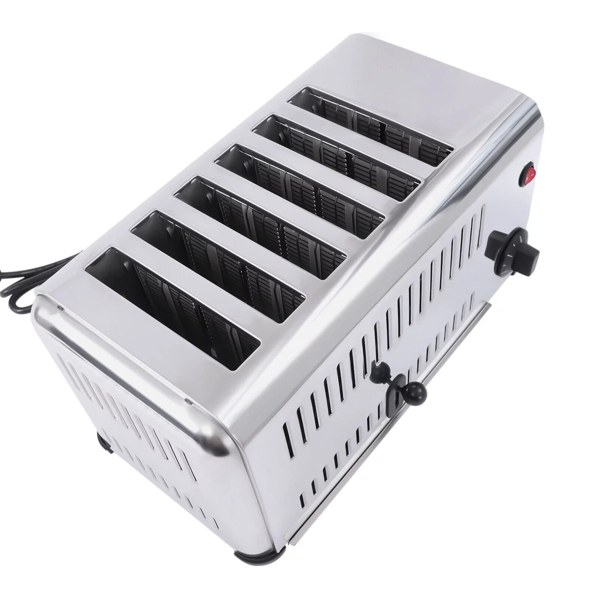 6 Slices Commercial Pop-Up Electric Stainless Steel Toaster A955099