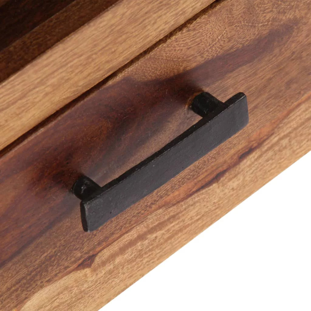 Solid Sheesham Wood TV Cabinet Z74871
