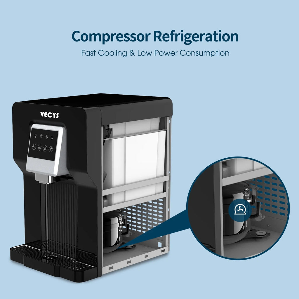 Water Cooler Dispenser with Built-in Ice Maker M437362