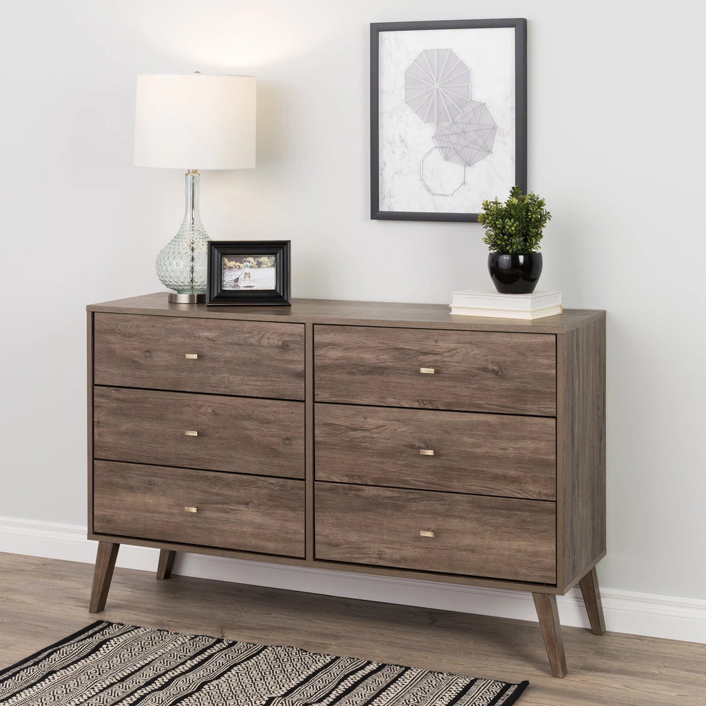 6 Drawer Wooden Dresser N7185