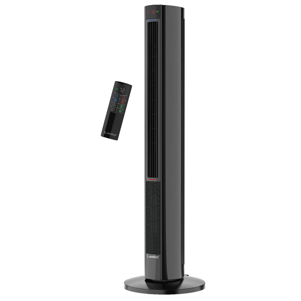 1500W Tower Fan & Space Heater with Timer and Remote Y4625