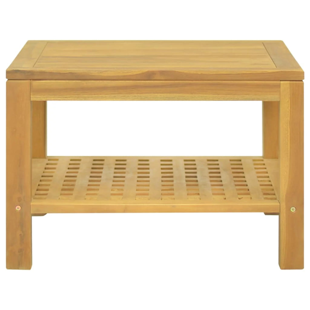 Wooden Coffee Table with Storage Shelf R4937