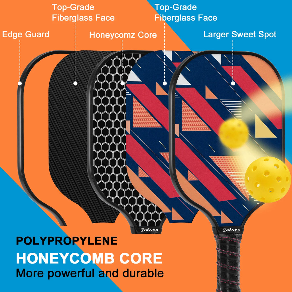 Carbon Fiber Graphite Pickleball Paddles F8805