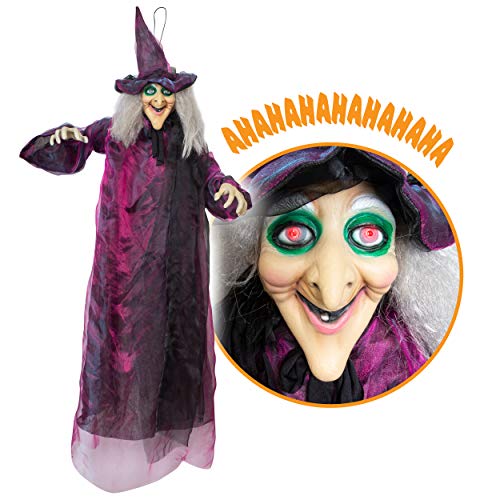 Hanging Witch Halloween Decor A2759