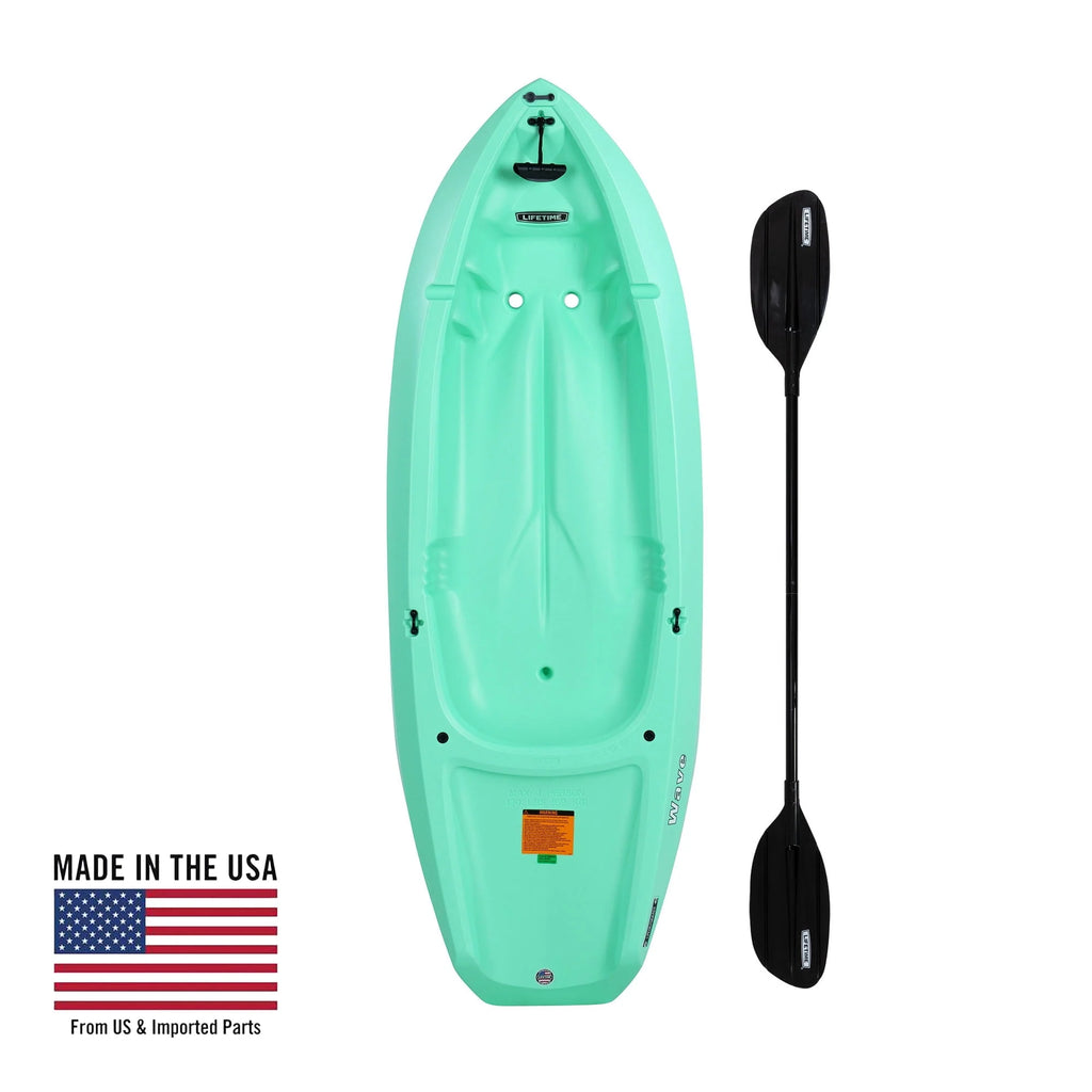6 ft Youth Kayak Seafoam Green H859139