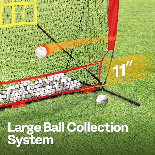 7 x 7 ft Baseball Softball Hitting Net with Carry Bag K2829