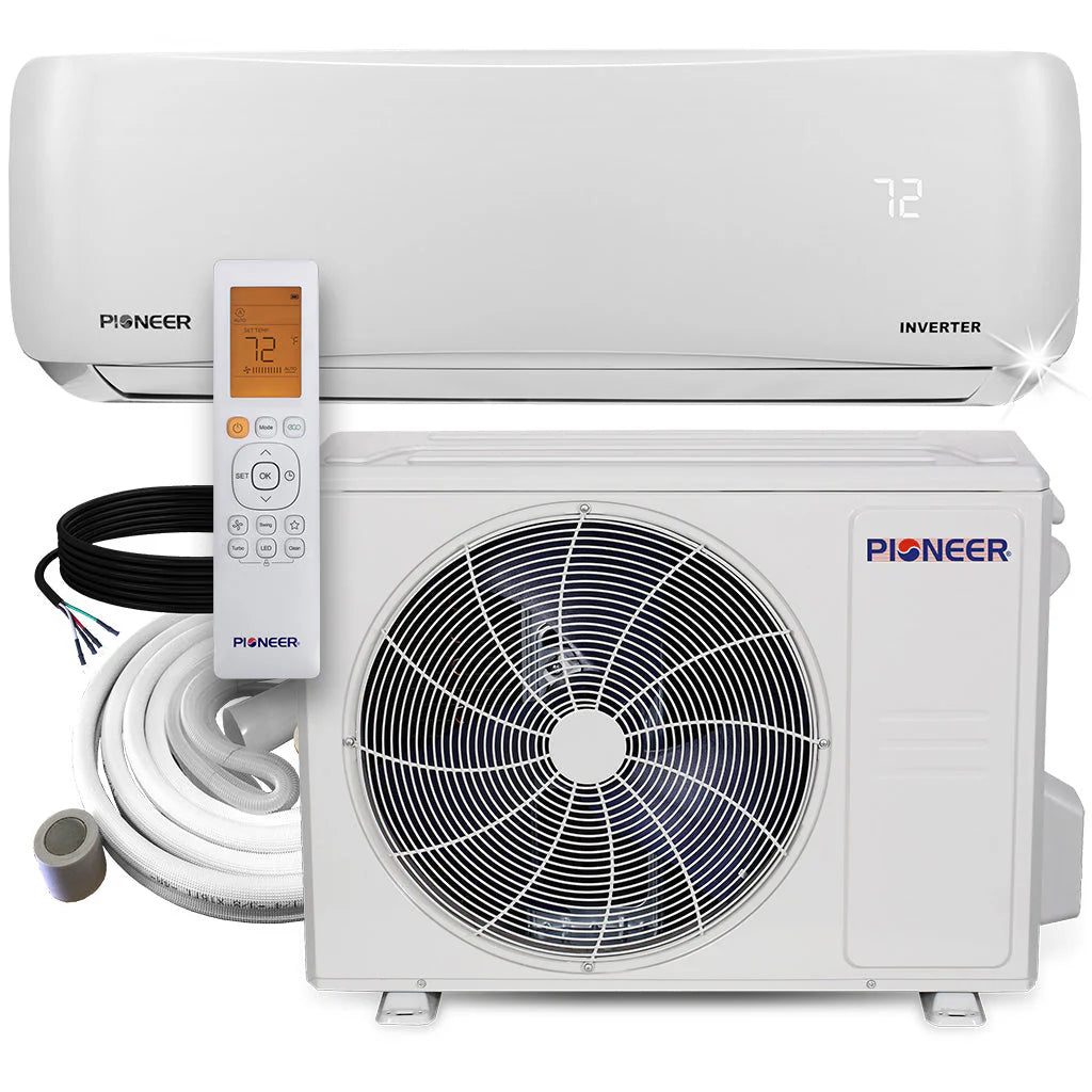24,000 BTU 18 SEER 230V Ductless Mini-Split Inverter Air Conditioner Heat Pump System W654