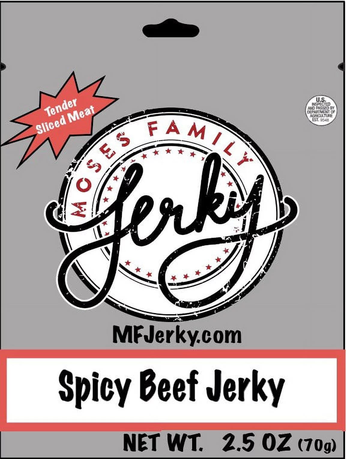 Spicy Beef Jerky 2.5 Ounce (Pack of 8) C6115