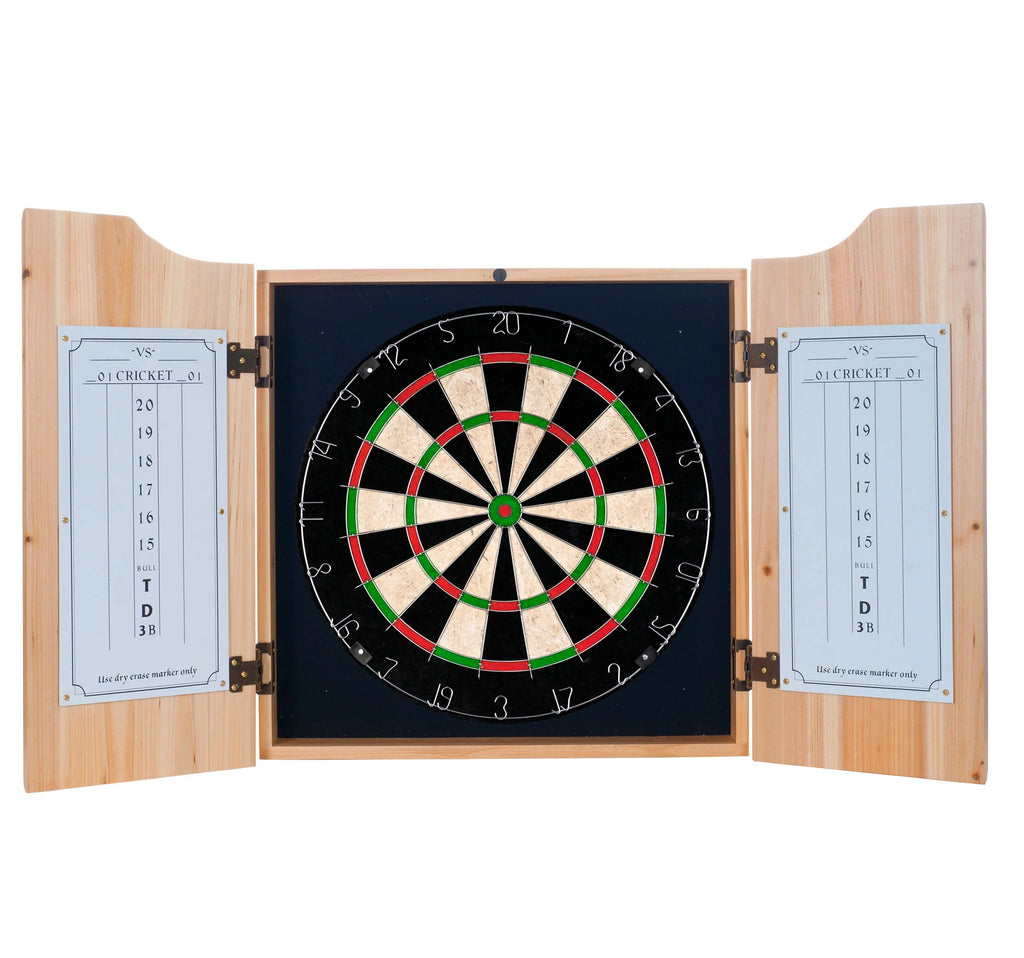 Dart Cabinet Set with Darts and Board B803414