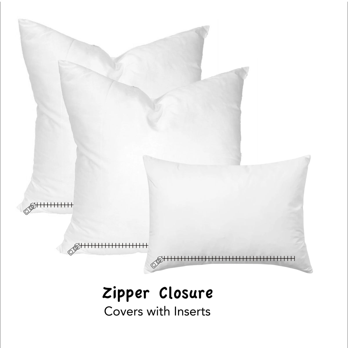Indoor/Outdoor Soft Pillow with Zipper Cover 12 x 16 U714387
