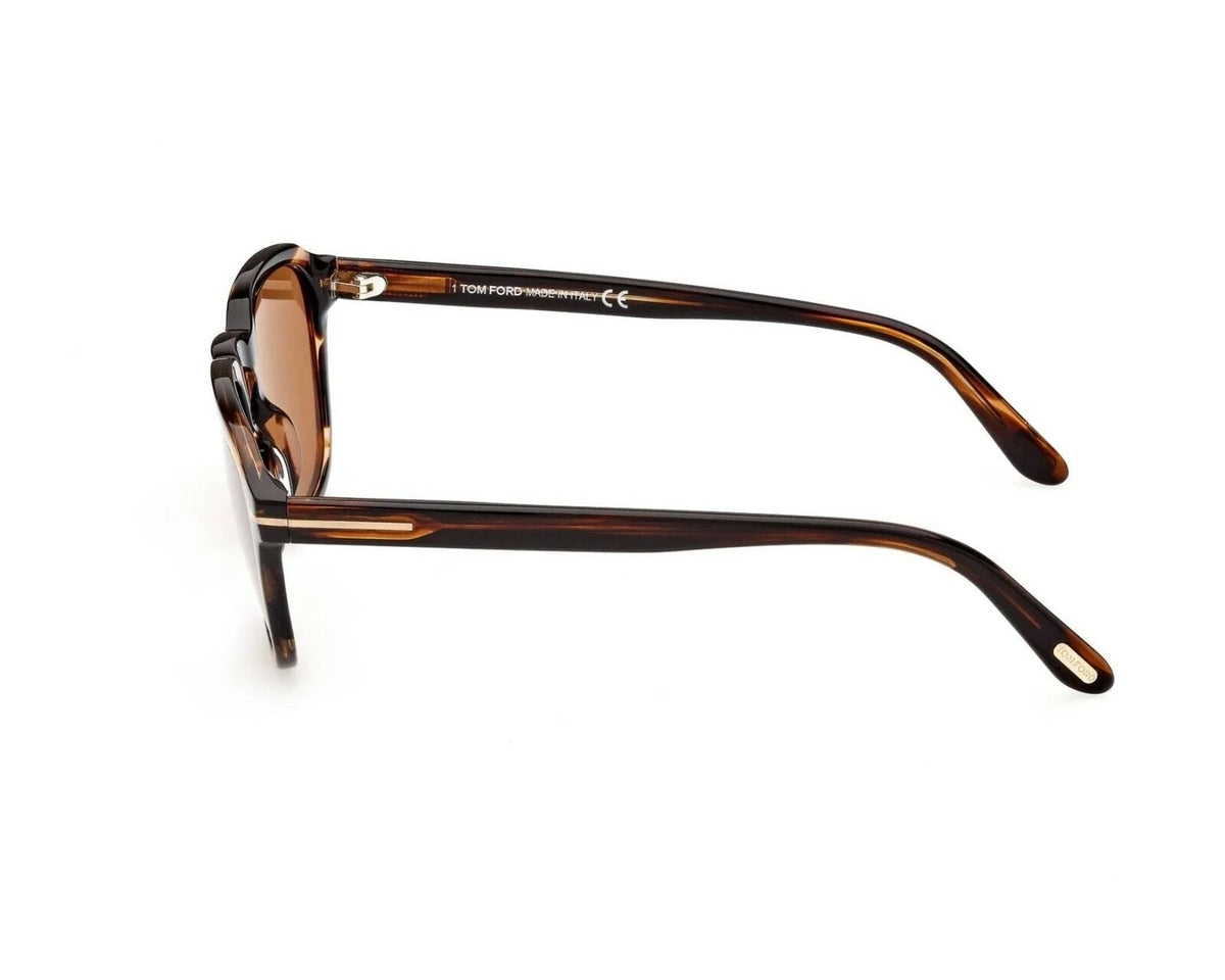 Havana Brown Round Sunglasses I583