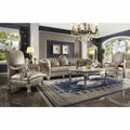 Wood Carving 2pc Sofa Set Q21244