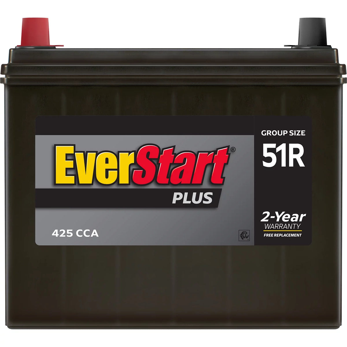 Lead Acid Automotive Battery Group Size 51R 12 Volt 425 CCA F89330