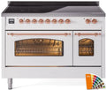 48 Induction Range with Electric Oven Q730055