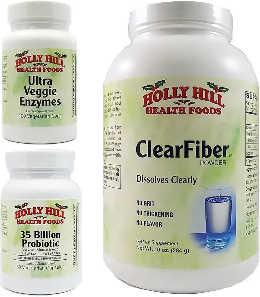 Digestive Enzyme 35 Billion Probiotic Fiber 60 Day Supply Q481616