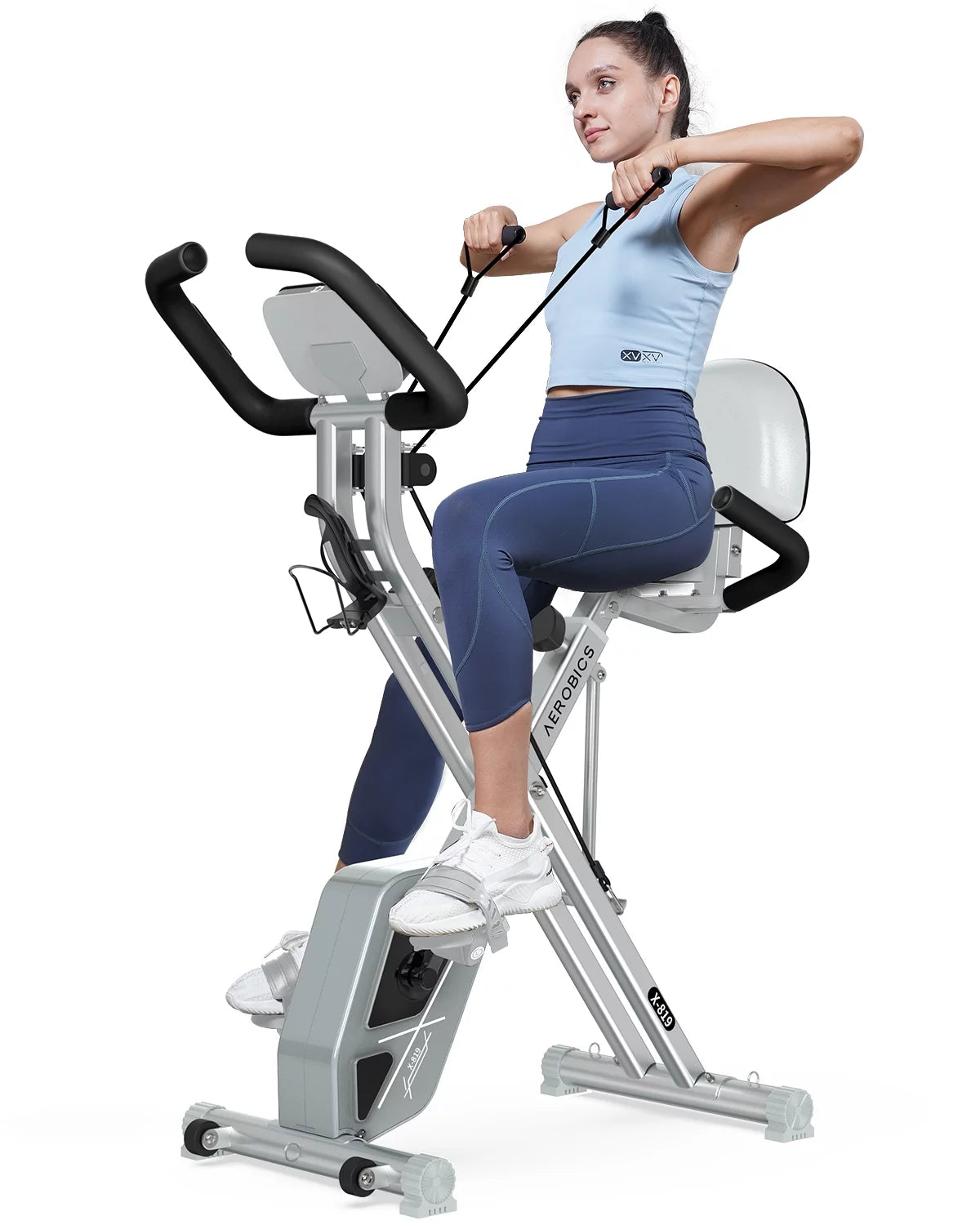Foldable Magnetic Exercise Bike W68347